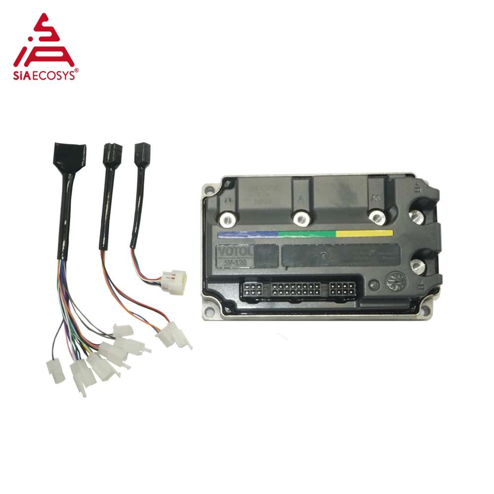 EM100-2  SV120 VOTOL Controller 72V Peak 350A CAN BUS and One LIN Programmable Sine Wave Controller for E-Scooter E-Motorcycle