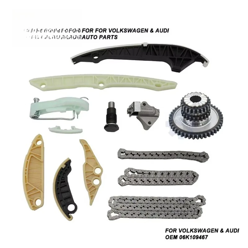 06K109467 New Engine Part Timing Chain Tensioner Kit for VW Golf Audi