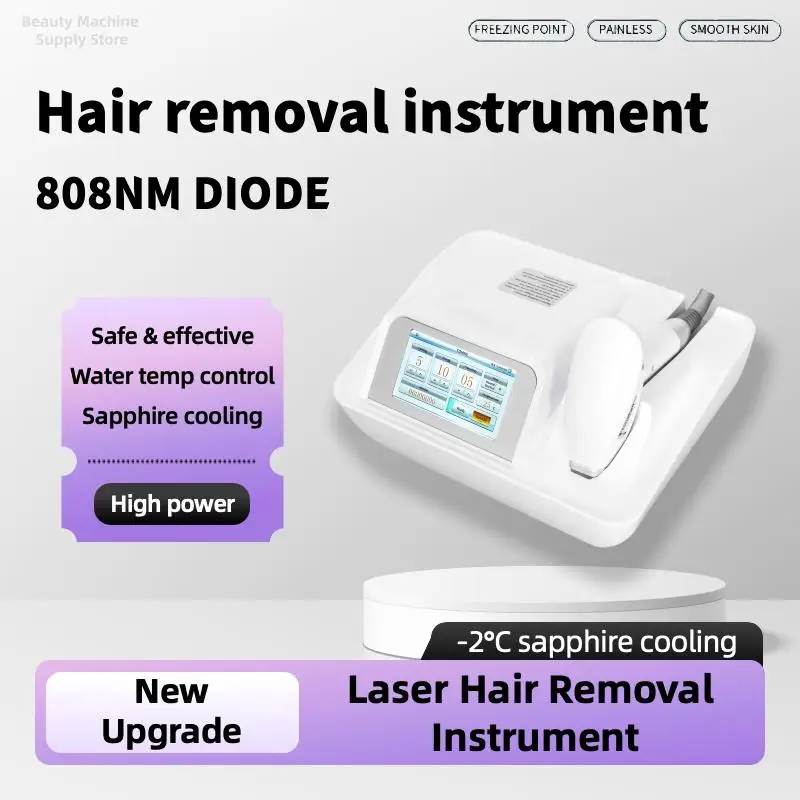 2024 Hair Removal machine New CE certification 3000W 3 wavelength ice Platinum hair removal 755 808 1064nm diode laser Salon