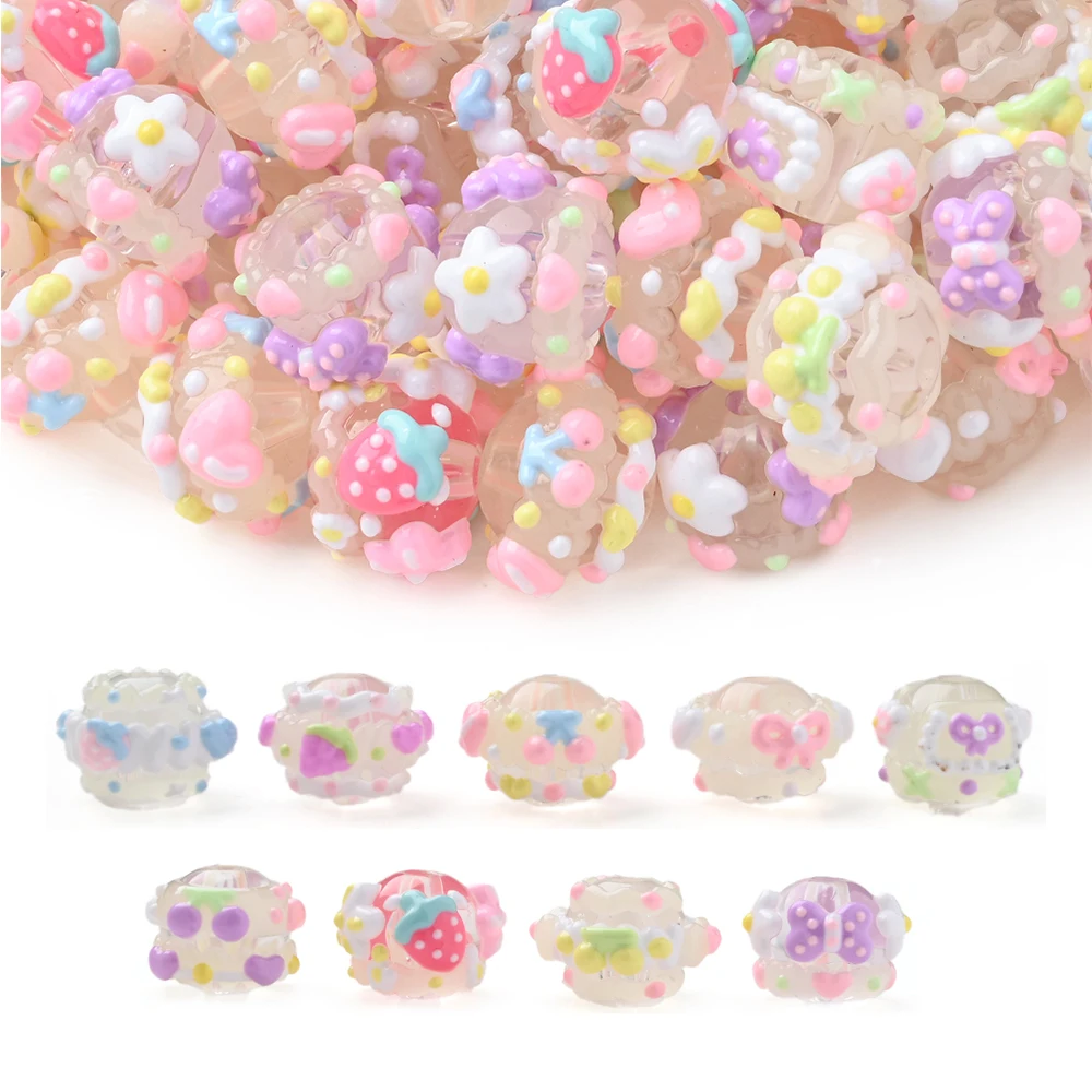 10Pcs 15mm Clear Round Beads H - đánh giá và giá Jewelry Making 3 Year Old