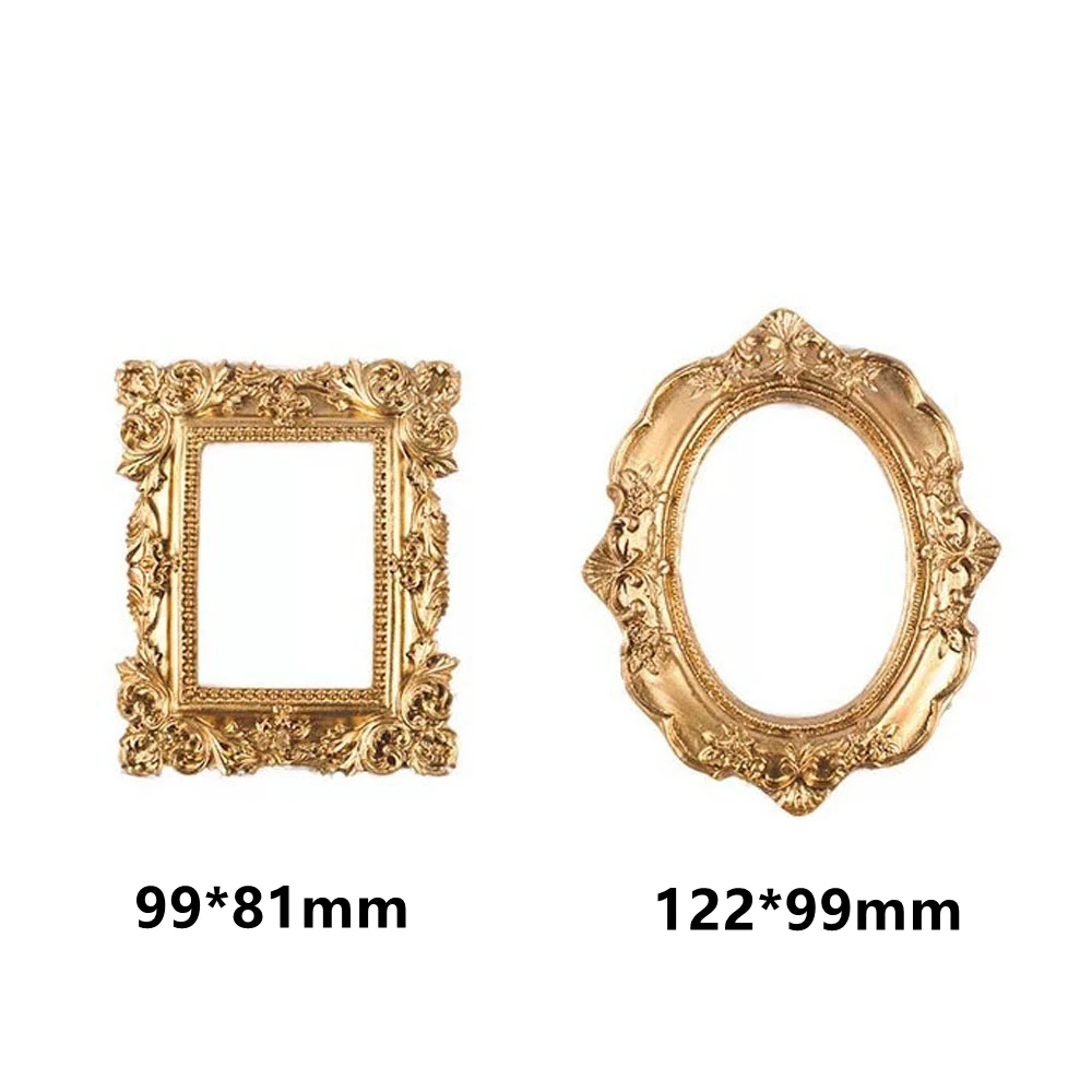 Girls Exquisite Retro style Nail photo frame Hollow Embossed frame Nail Tips Display Board Photo props