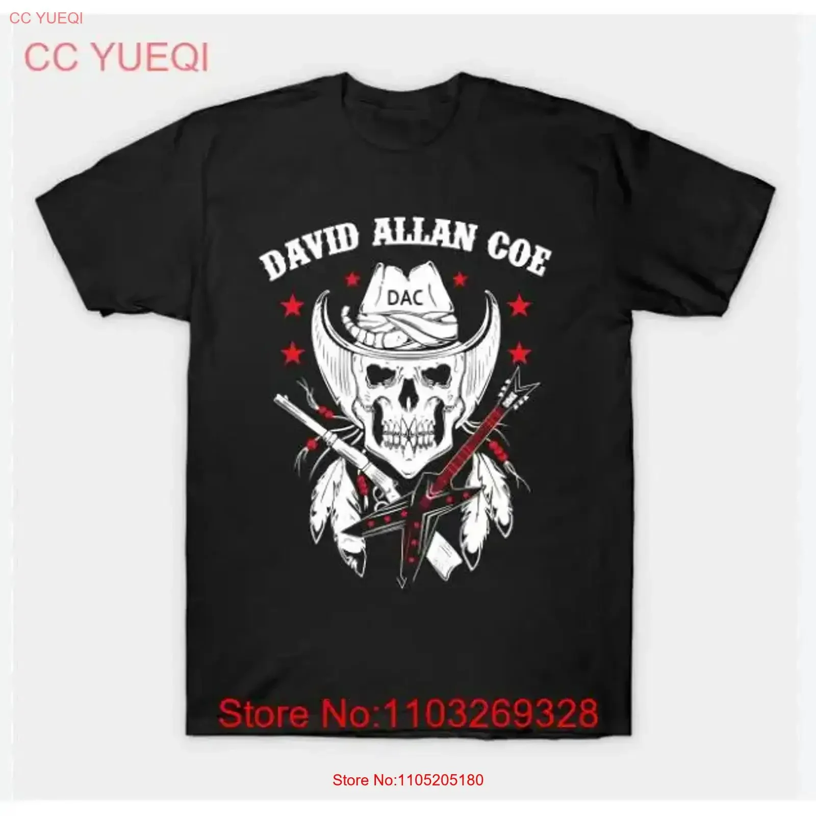David Allan Coe T shirt mom gift hot fan vintage Washed Stylish Top For Everyday Wear designer clothes Comfortable Slightly