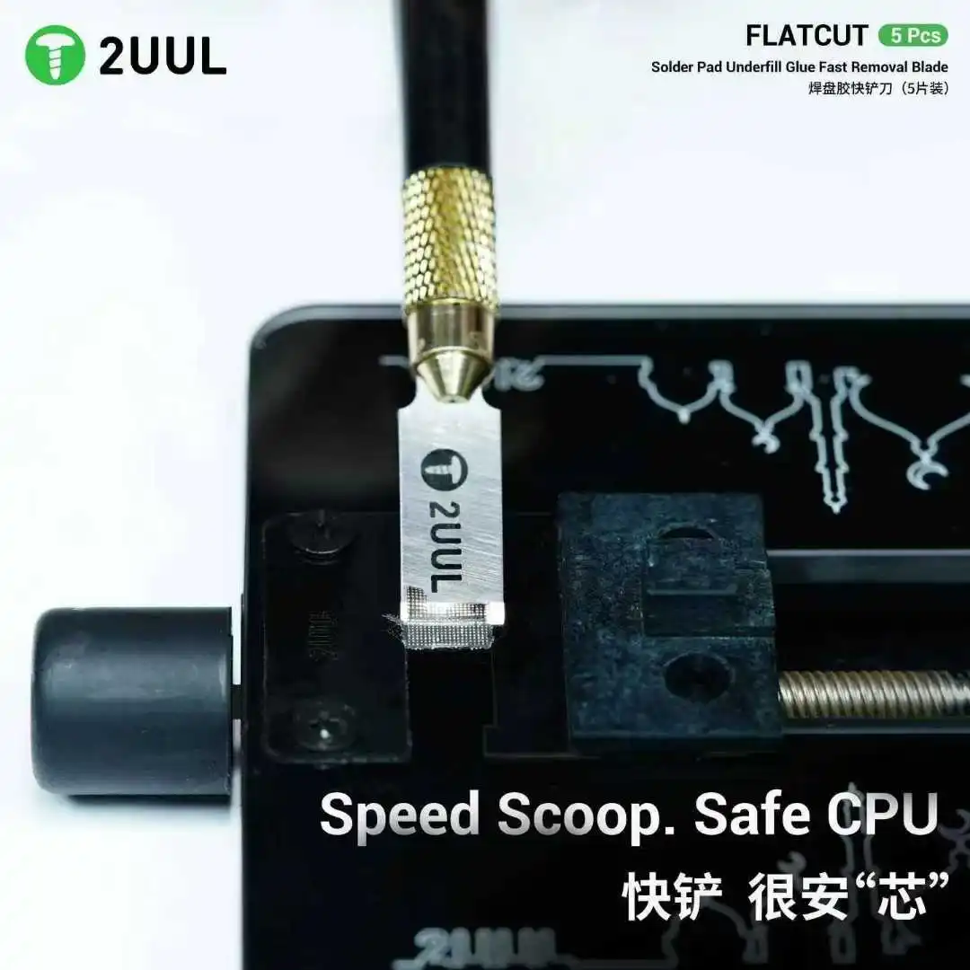 

Новый 2UUL 5 шт. DA28 чип для ремонта мобильных телефонов клей быстрый скребок CPU IC лезвие для удаления клея материнская плата BGA клей инструменты для чистки