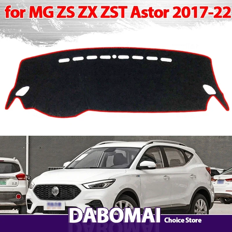 Armaturenbrett-Abdeckung, Armaturenbrett-Matte, Teppich-Pad, Sonnenschutz, Kissen, Auto-Visier, Zubehör für MG ZS ZX ZST Astor 2017–2022