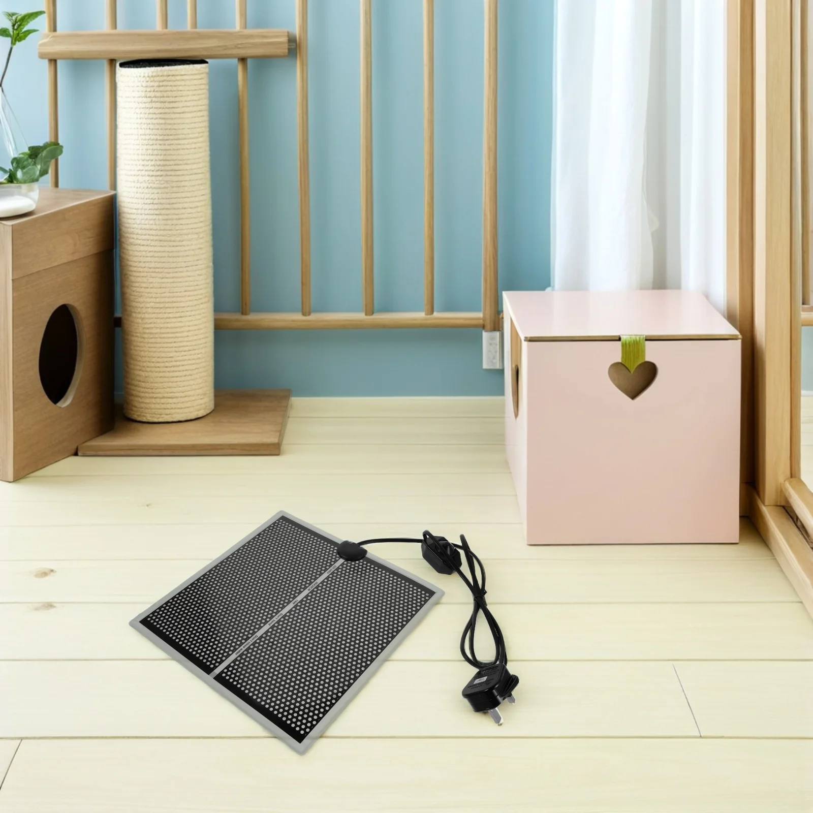 

Adjustable Reptile Heating Pad Heat Mat for Tanks Turtles Snakes Lizards Gecko Pet Warm Mat Reptile Heat Pad