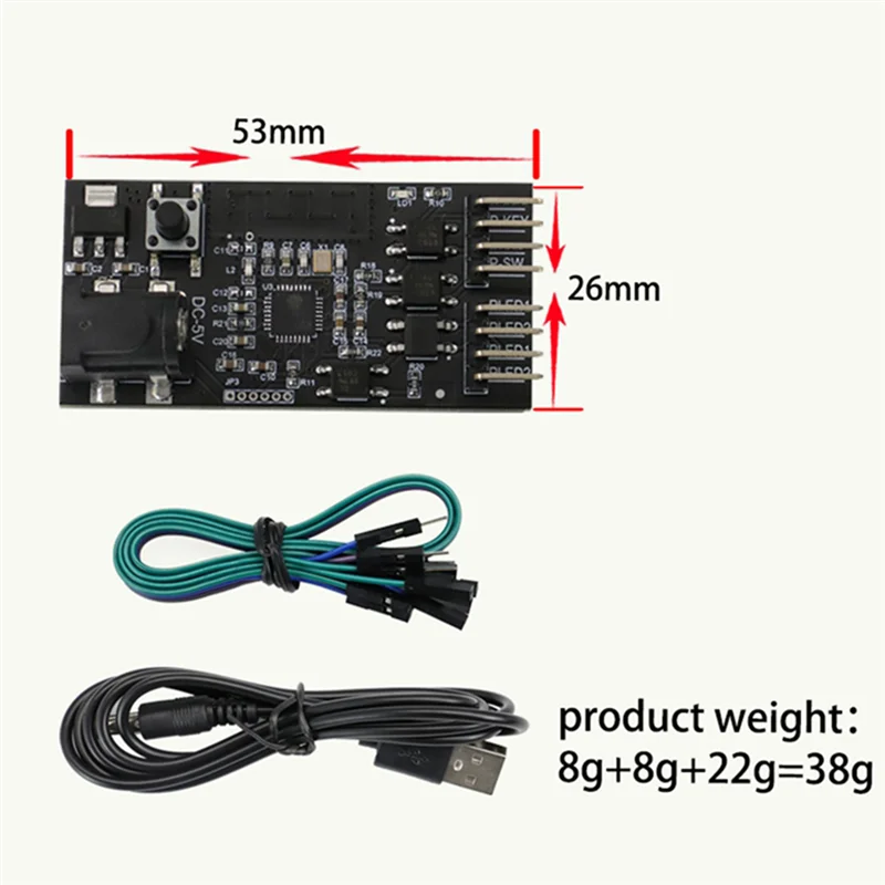 Computer Remote Switch Wifi Smart PC Start Starting Up Card Startup Card Work with Sinilink Smart Home for Arduino, B