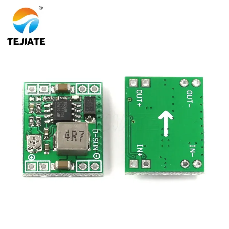 1 قطعة MP1584EN DC-DC 3A قابل للتعديل تنحى الجهد وحدة الطاقة 24 فولت إلى 12/9/5/3 فولت أفضل من LM2596