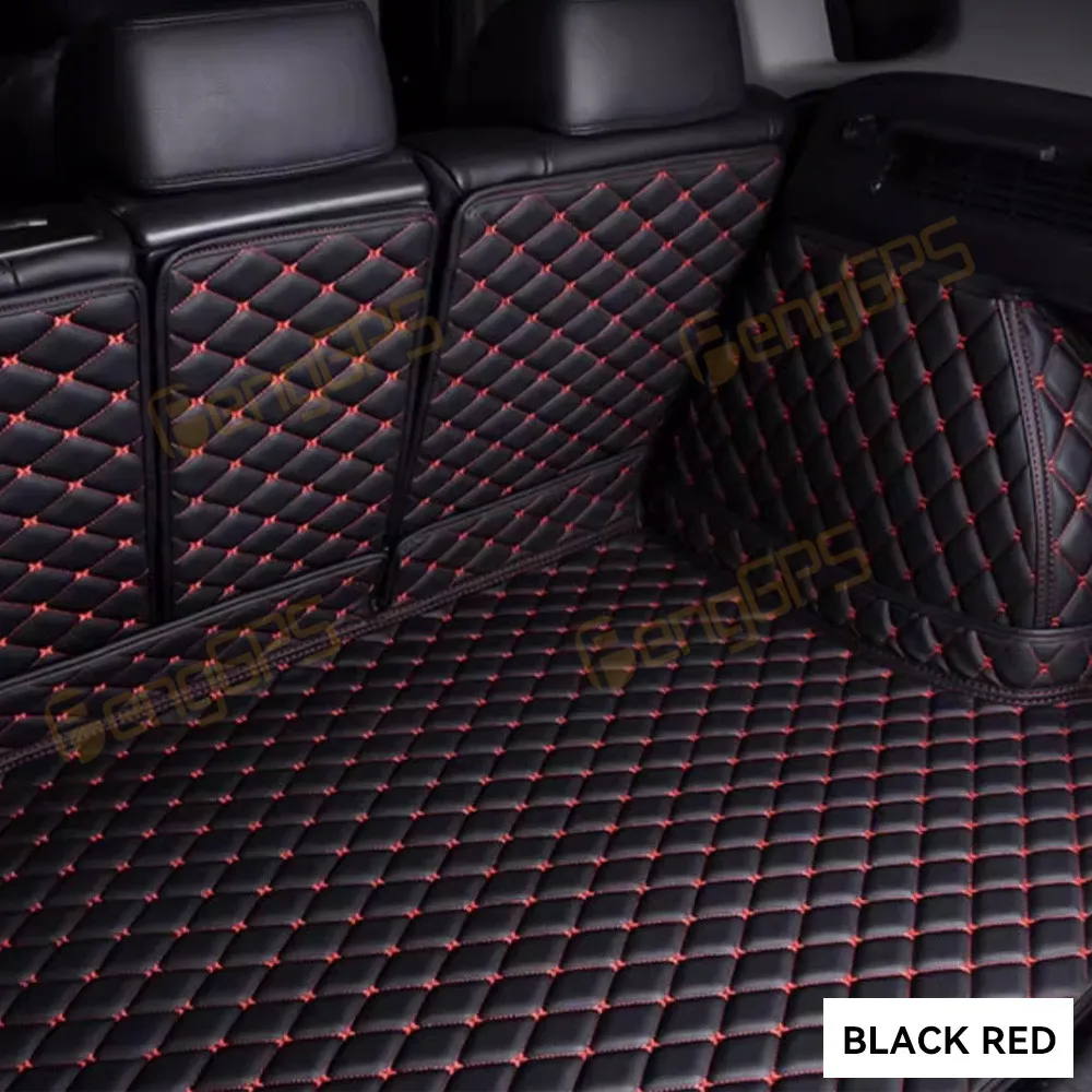 

For Cadillac XT5 Trunk Mat Car Leather Waterproof Floor Mat Car Styling Accessories Full Surround Trunk Interior Modification
