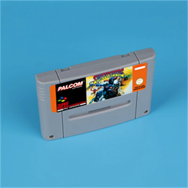 لراكبي الغروب 16bit لعبة بطاقة ل EUR PAL نسخة SNES لعبة فيديو وحدة التحكم #2