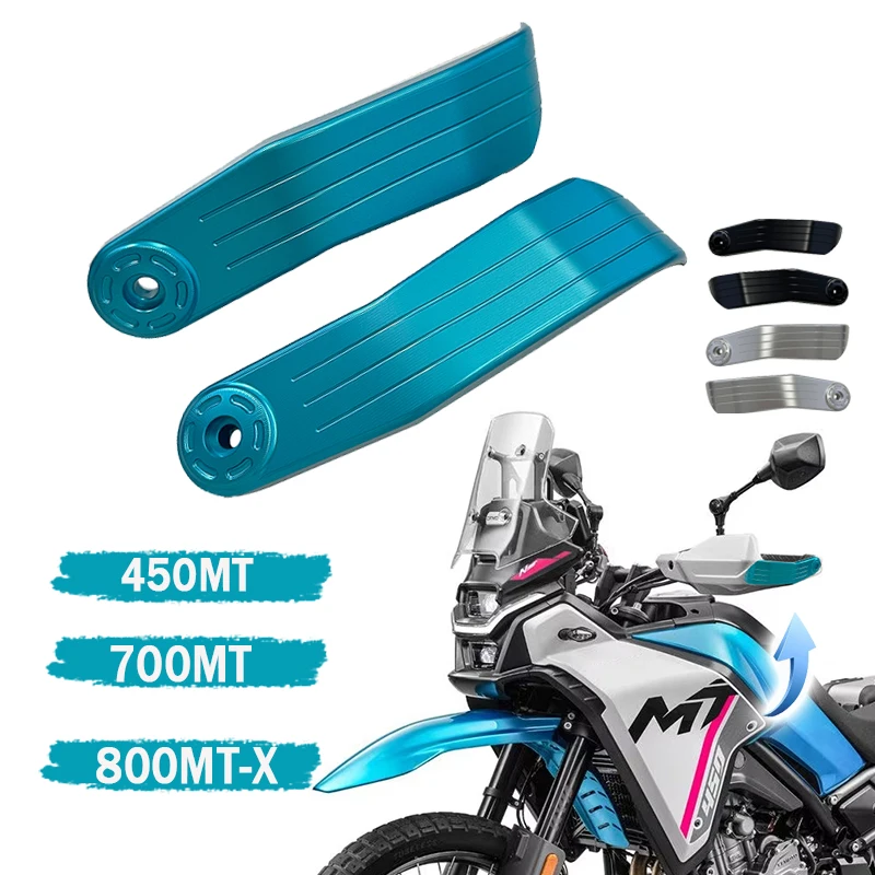 for CFMOTO 450MT MT450 CF 450 MT 2024 2025Protector de mano para motocicleta Protector de varilla de tracción anticaída CNC,