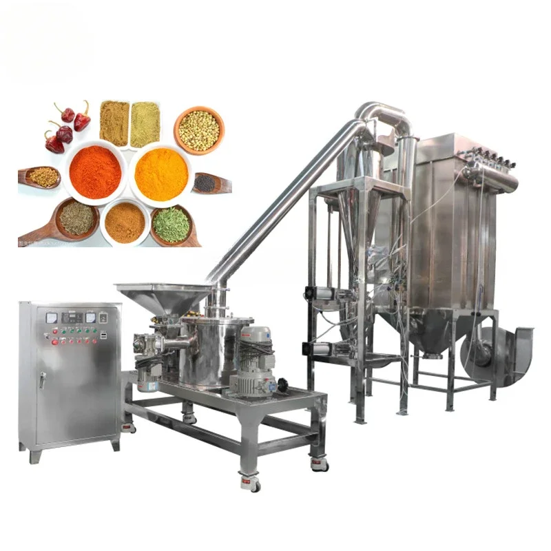 WLM automatic pearl egg shell MSG grinding crushing food spice grinder mill pulverizer machine