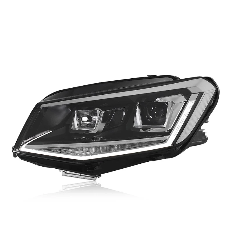 Auto Parts Headlights For VW CADDY 2015-2020 CADDY latest Styling LED Daytime Lights Dual Projector Car Accesorios Modified