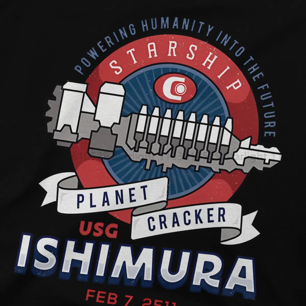 Dead Space Man TShirt Ishimura Vintage Emblem Individuality T Shirt Harajuku Sweatshirts New Trend