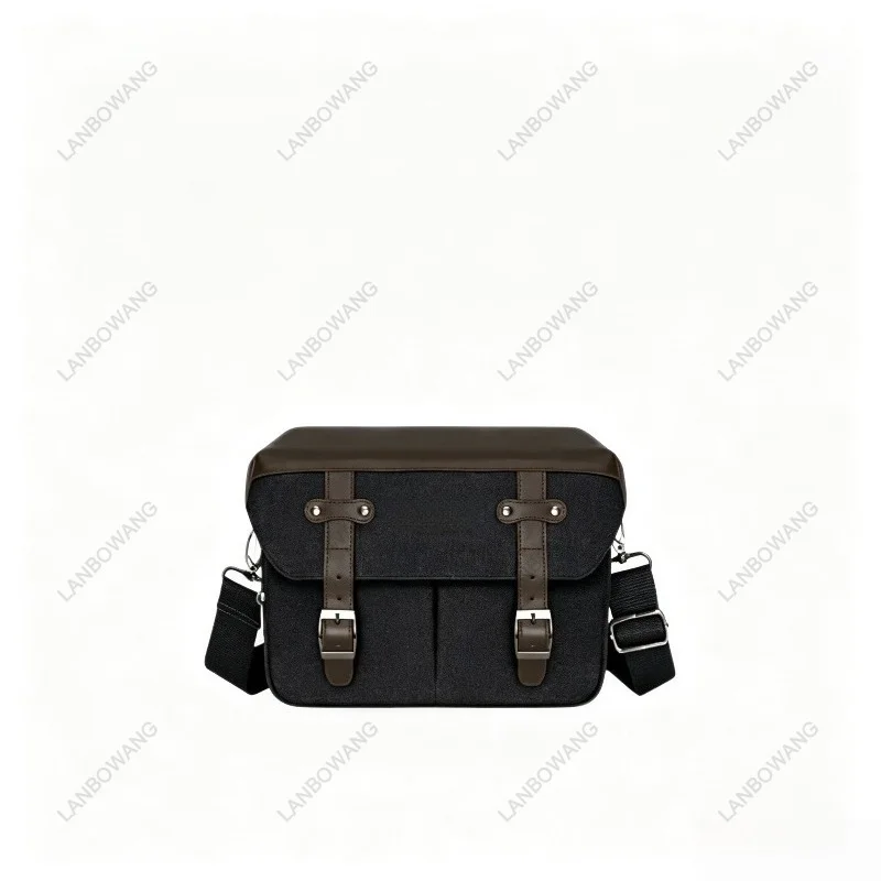 Large Capacity Crossbody Camera Bag With Detachable Adjustable Padded Shoulder Strap Simple Practical Design