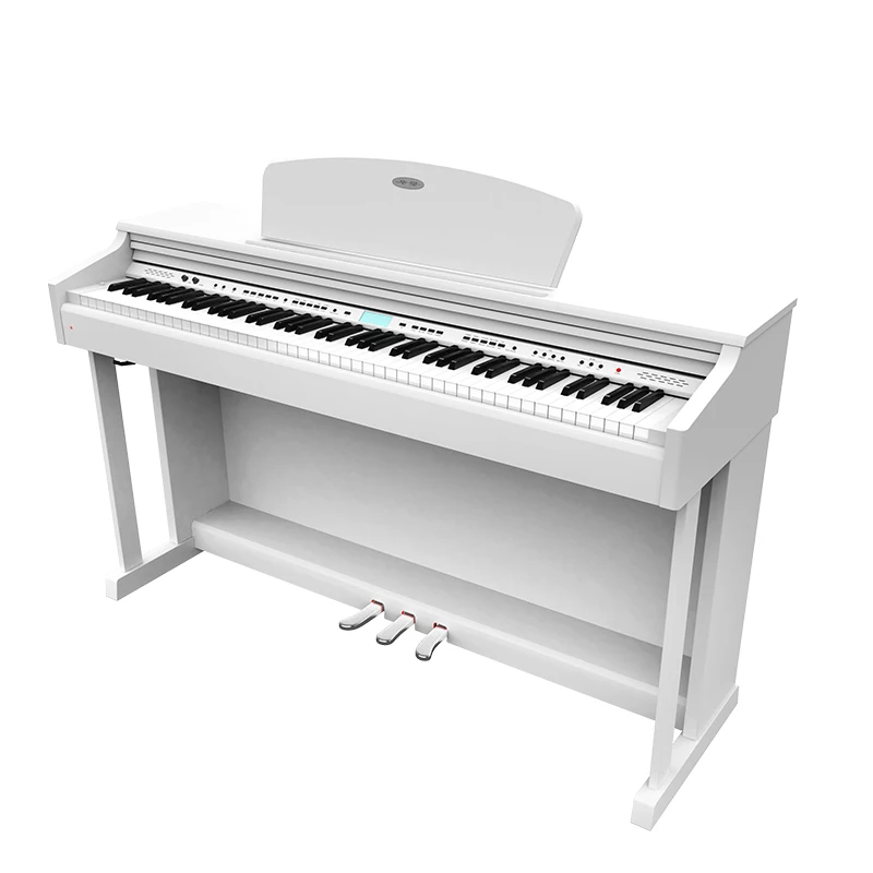 Hooqu プロフェッショナル電子木製ピアノ 88 グレードハンマーアクションピアノキーボードデジタルピアノ