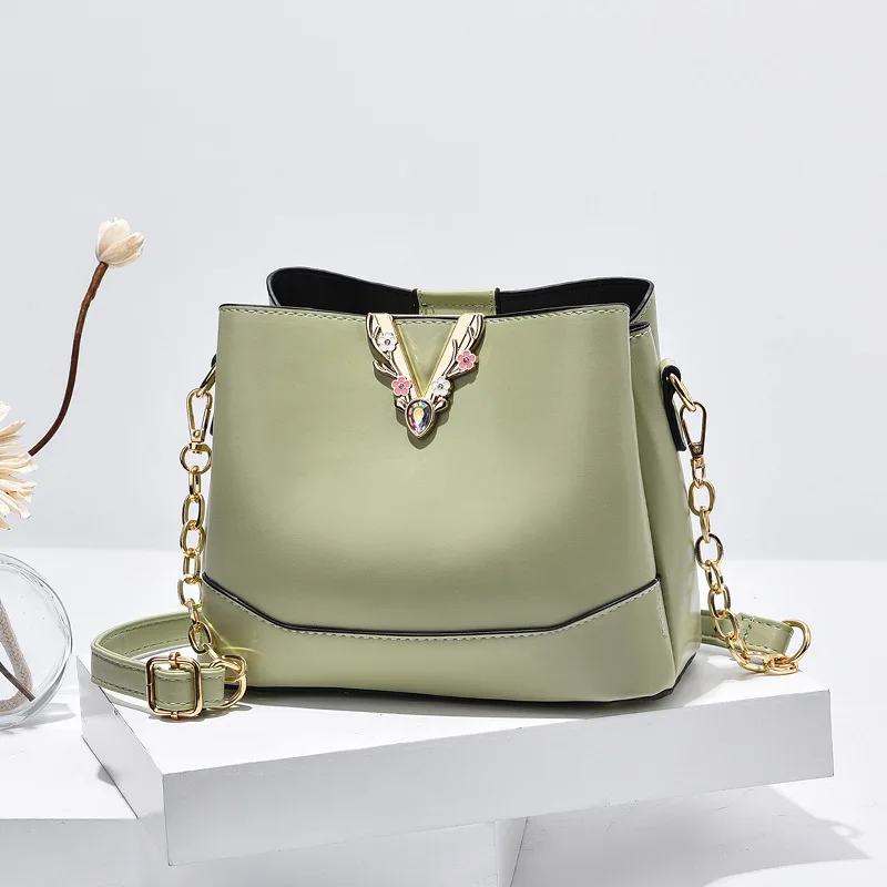 TRAVEASY Bags for Women 2024 Vintage Zipper Bag Women Candy Color Stone Pattern PU Leather Fashion Lady Shoulder Bags Cross-body