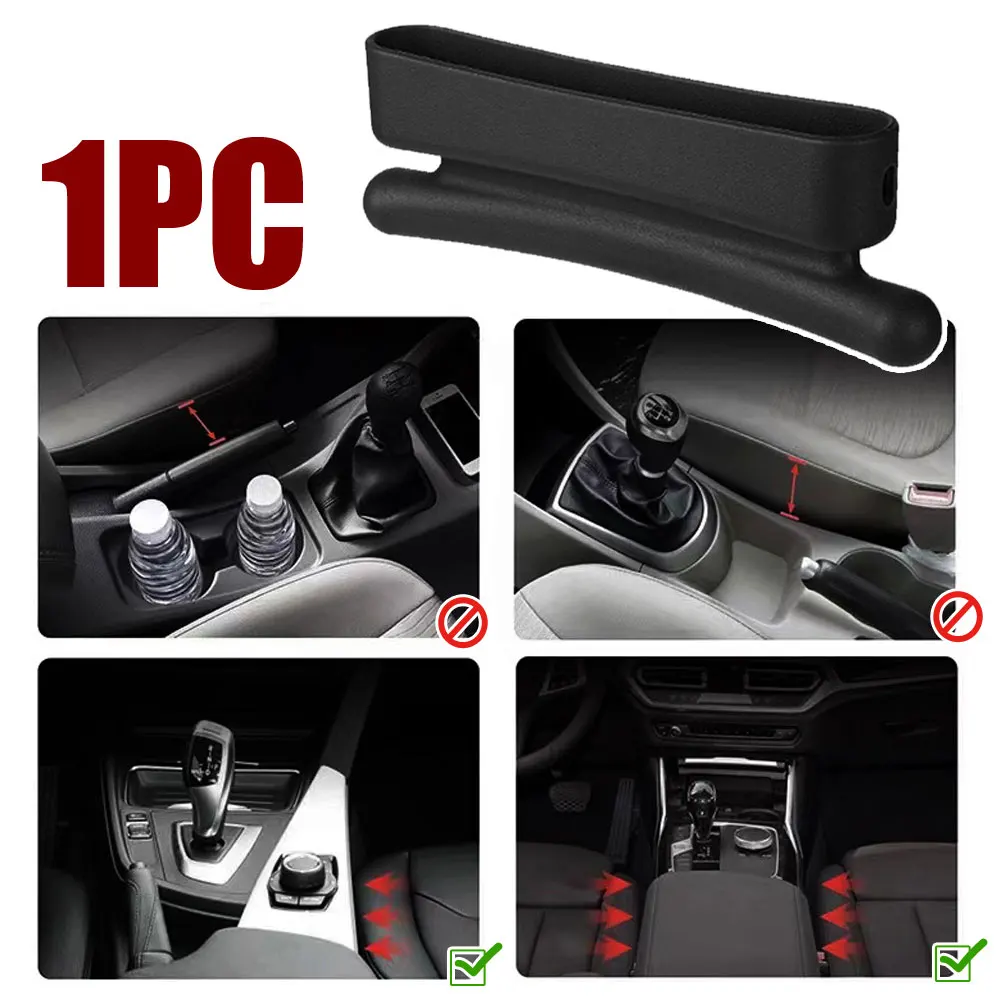 1Pc Car Auto Storage Box Organizer Universal Car Seat Organizer Card Phone Holder Pocket Seat Gap Slit Pocket Catcher Organizer