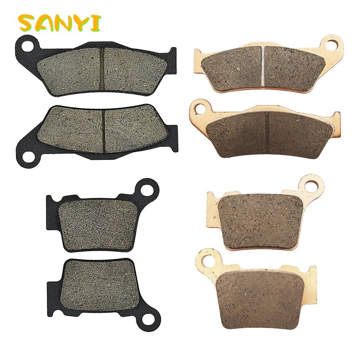 Motorcycle Front Rear Brake Pads For Husqvarna CR TE TC 125 250 300 449 450 FC 250 350 450 FE FX 350 450 501 WR 125 TXC 310 510