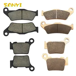 Motorcycle Front Rear Brake Pads For Husqvarna CR TE TC 125 250 300 449 450 FC 250 350 450 FE FX 350 450 501 WR 125 TXC 310 510