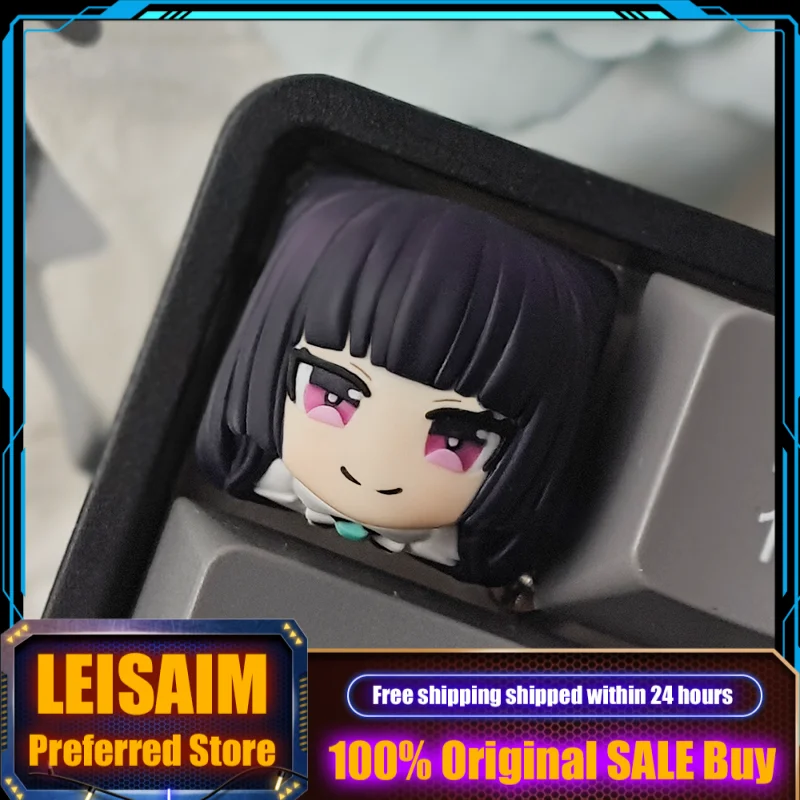 

Rock and roll is a lady's hobby Theme Keycap Resin mechanical keyboard anime PC gaming keyboard collection gift lovely keycap