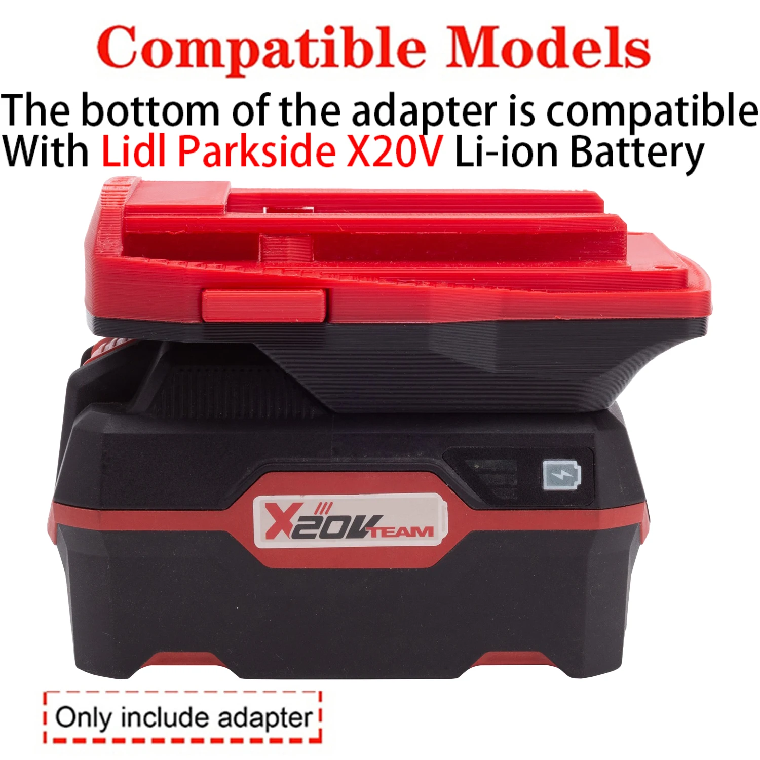 Akku-Adapter für Hilti 22V B22 CPC Li-Ionen-Werkzeug zu Lidl Parkside X20V Li-Ionen-Akku Adapter Konverter Elektrowerkzeug-Zubehör – Detail 4