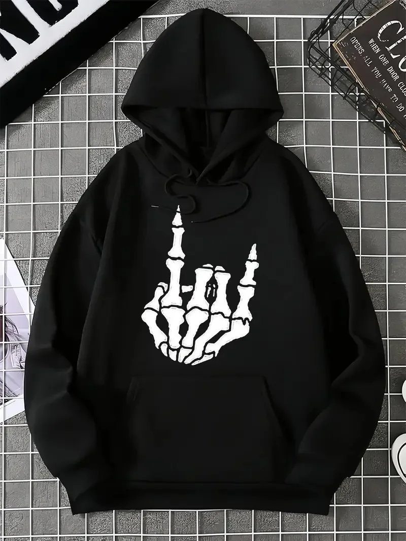 

Hands Graphic Printing Autumn and Winter Cotton Men's and Women's Hoodies Outdoor Street Sports Training Brand Trend Clothing