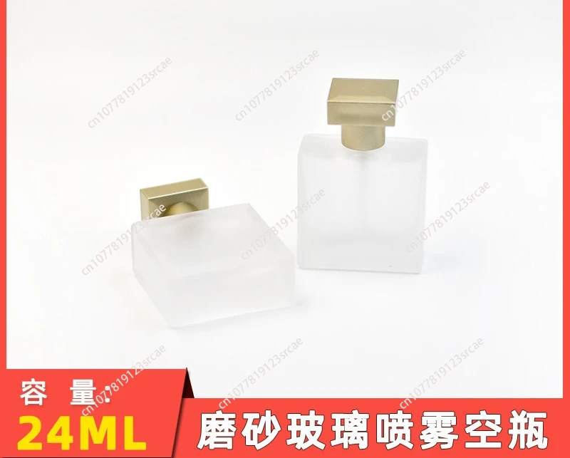 

Separate empty bottles, glass bottles, bulk perfume empty bottles 24ML frosted glass spray perfume bottles