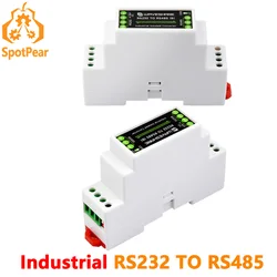 Industrial RS232 To RS485 Converter  For 600W Lightningproof  and Anti-Surge