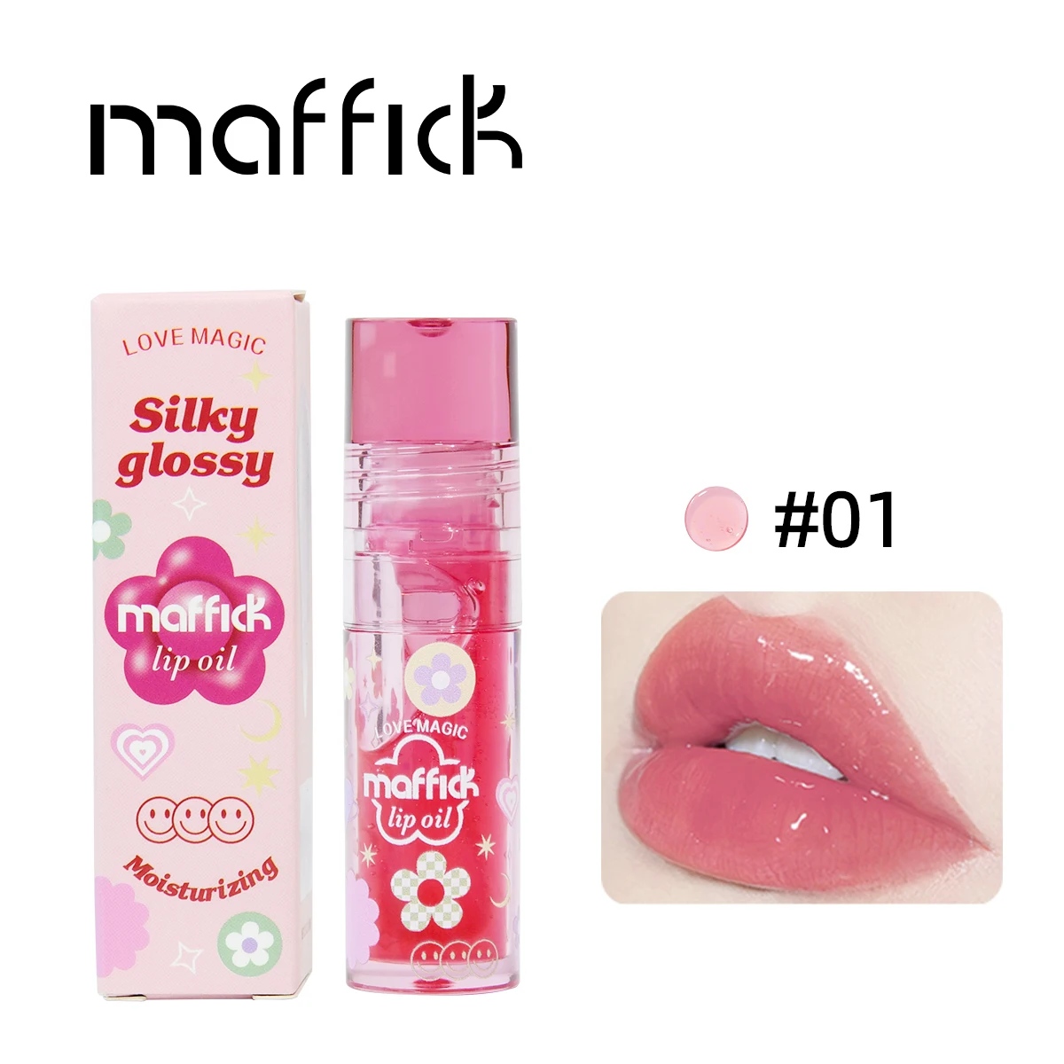 마픽 6색 러브 매직 포션 보습 립스틱 워터 롤러볼 립 염색 리퀴드 끈적임 없음 컵에 묻어나지 않는 립글로스