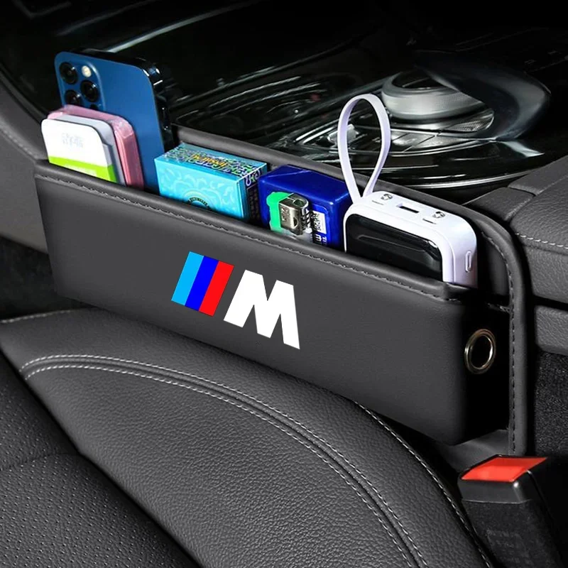 Car Special Seat Crevice Storage Box Seat Slit Catcher Organizer For BMW 3 M M3 M5 X1 X3 X5 E90 E46 F10 F30 E60 car accessories