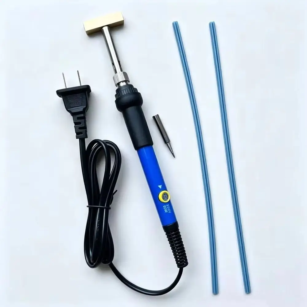 Adjustable Temperature Soldering Iron Kit 60W/220V for Car LCD Ribbon Cable Repaire & Electronics Welding for Auto Scanner
