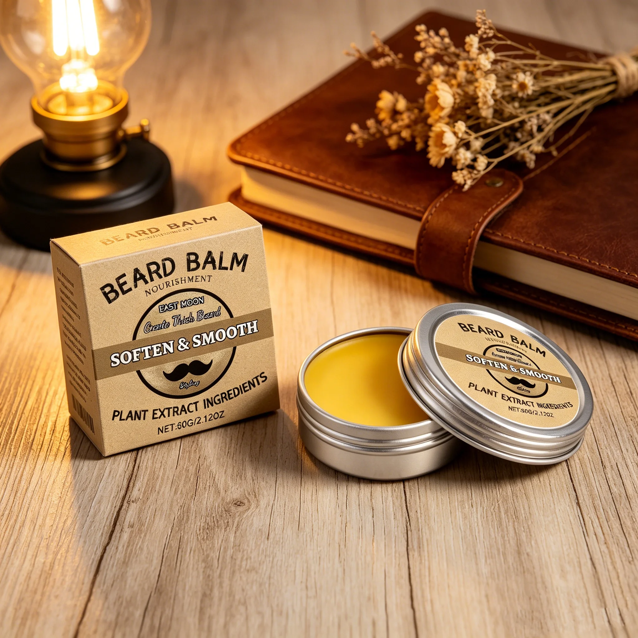 Men Beard Care Wax Strong Hold - đánh giá và giá Men'S Grooming Wax