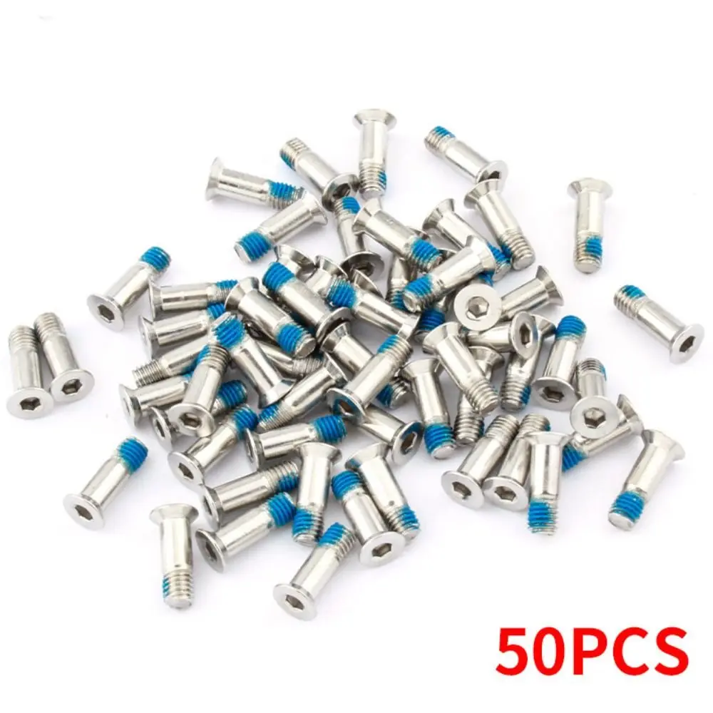 

50Pcs M5 Rear Derailleur Jockey Wheel Screws Fixed Bolts Converting Transmission Rear Derailleur Pulley Fixing Bolts