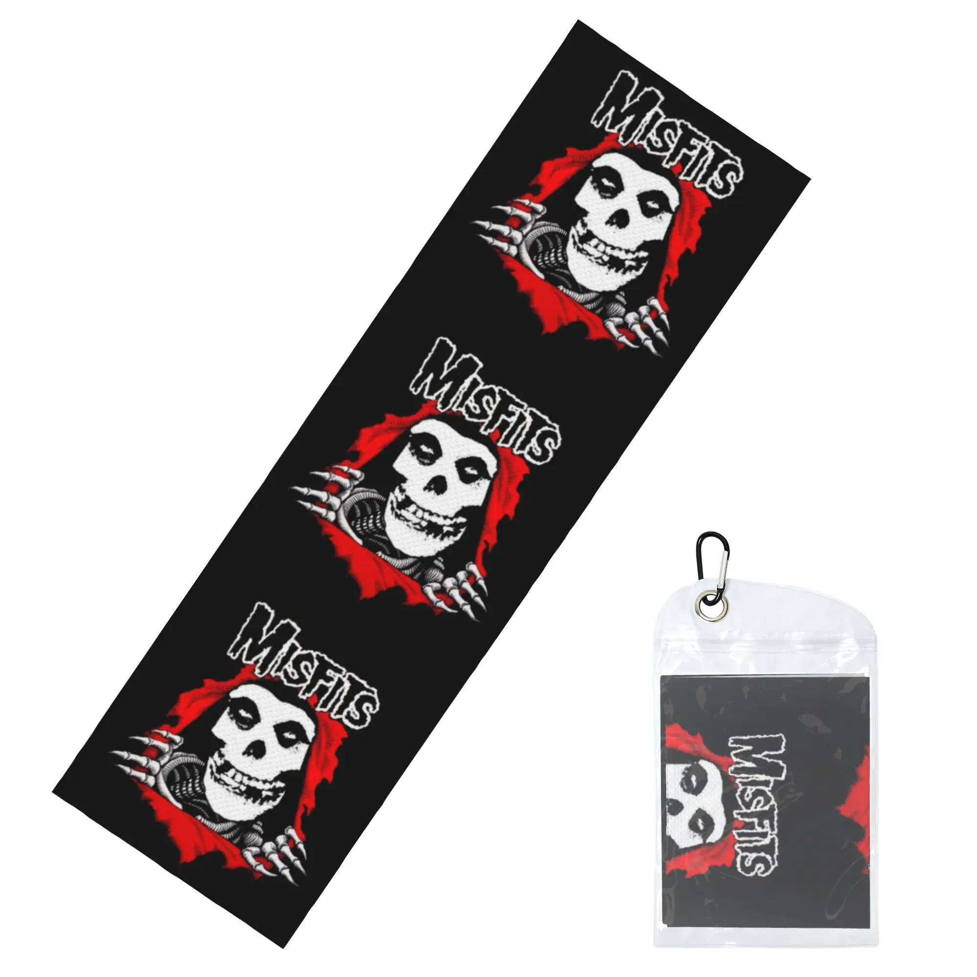 Misfits Horror Punk Rock Band Towel Quick Drying  Super Soft  Running Towels