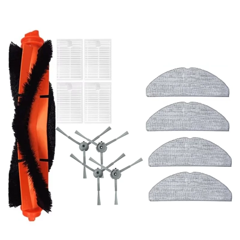 A19F-для Lubluelu L20/Honiture V8 Pro/Conga 7490 Ultimate X-Treme Genesis, основная боковая щетка, детали для швабры с фильтром Hepa