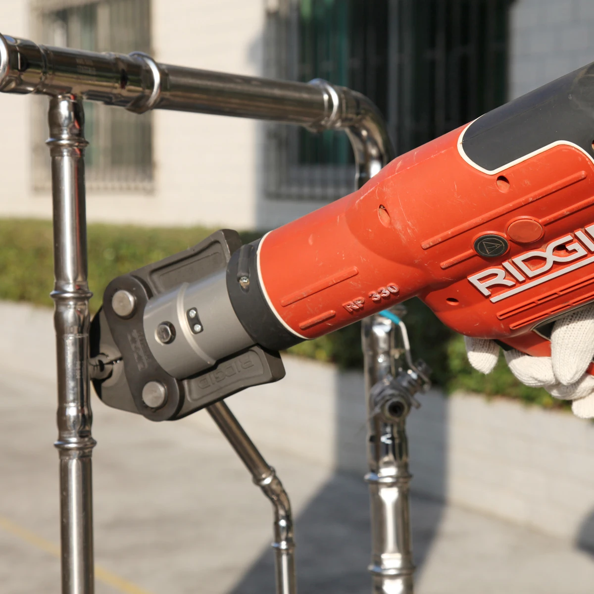 

18V Cordless Propress Tool, Hydraulic Crimper For Copper Pipe & Plumbing Systems