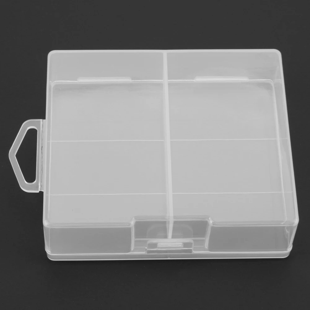 Container Organizer Portable Holder Storage Box Transparent Plastic Convenient Accessories For 24 X AA Batteries