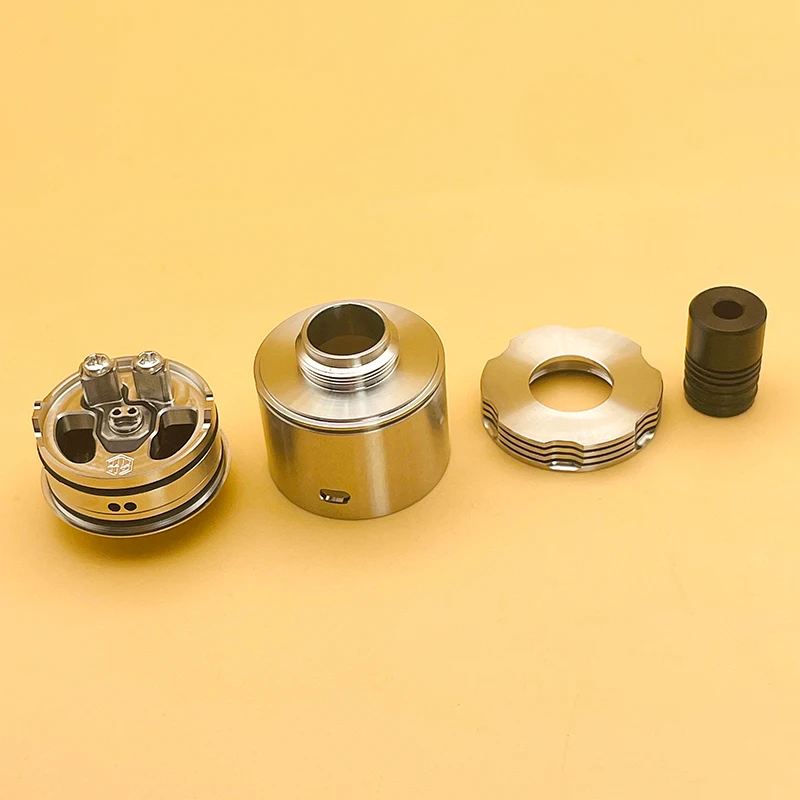 DSX Four One Five 415 RDA Kaze Style RDL MTL Atomizer Rebuildable Vape with BF Pin Airflow 0.9x2 1.0x2 1.0 1.4mm