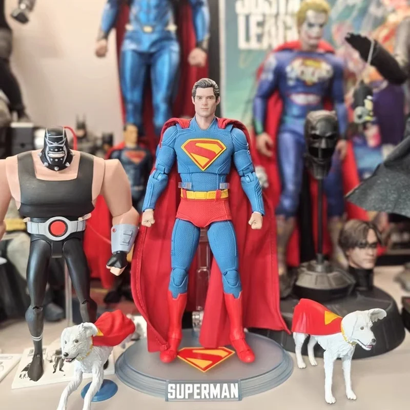 

Genuine Fondjoy 1:9 Dc Movie Version Gunn'S New Superman Figure Decoration Doll A Gift For Boys
