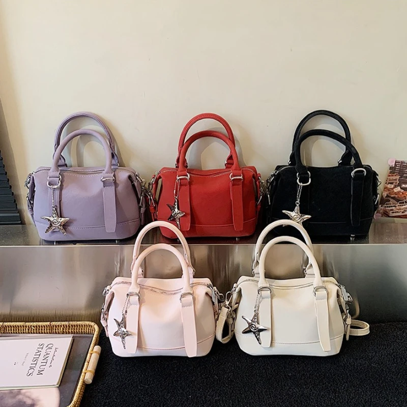 

2026 New Women's Crossbody Bag Fashion High Quality Women's Handbag Solid Color Versatile Multi Functional Mobile Storage Bag