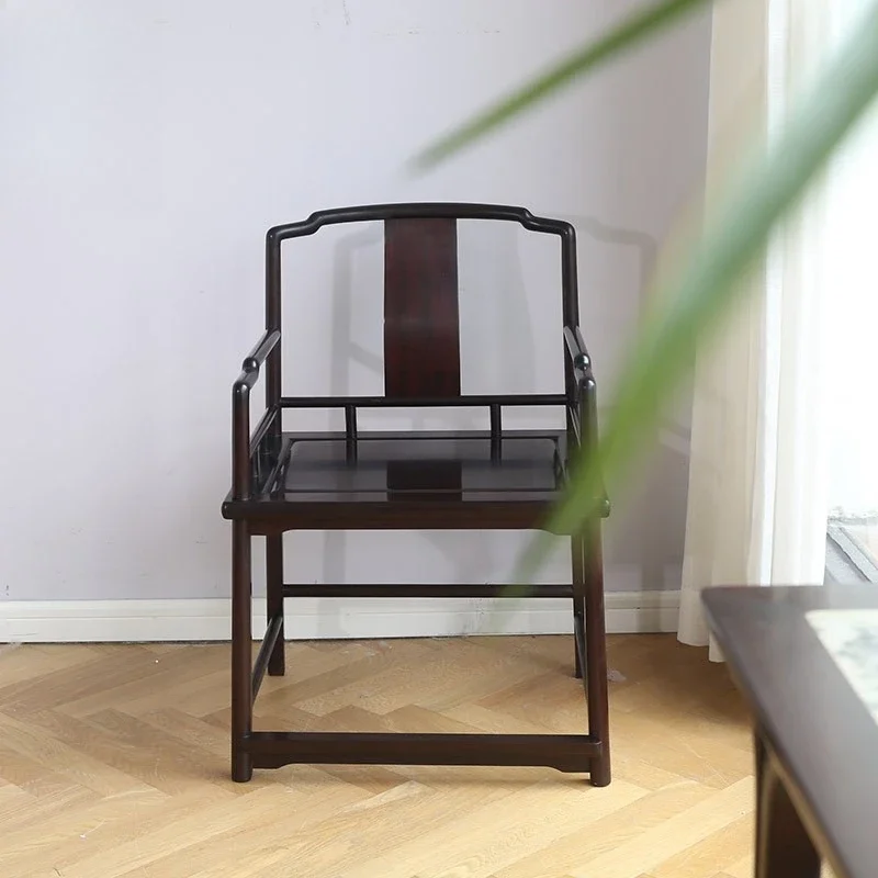 

Mahogany South official hat chair East African rosewood rose lady