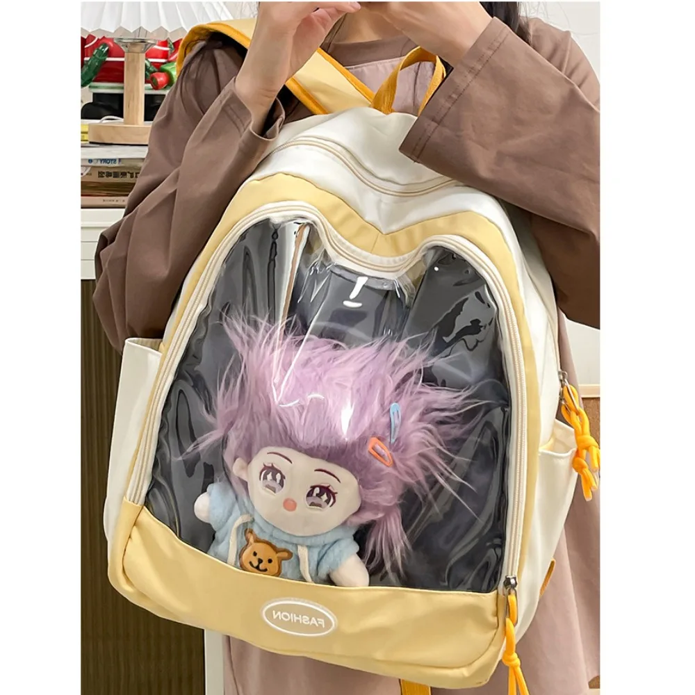 Casual Shoulder Bag Hot Sale Large Capacity Transparent Itabag Y2K Trendy Commuting Bag Party