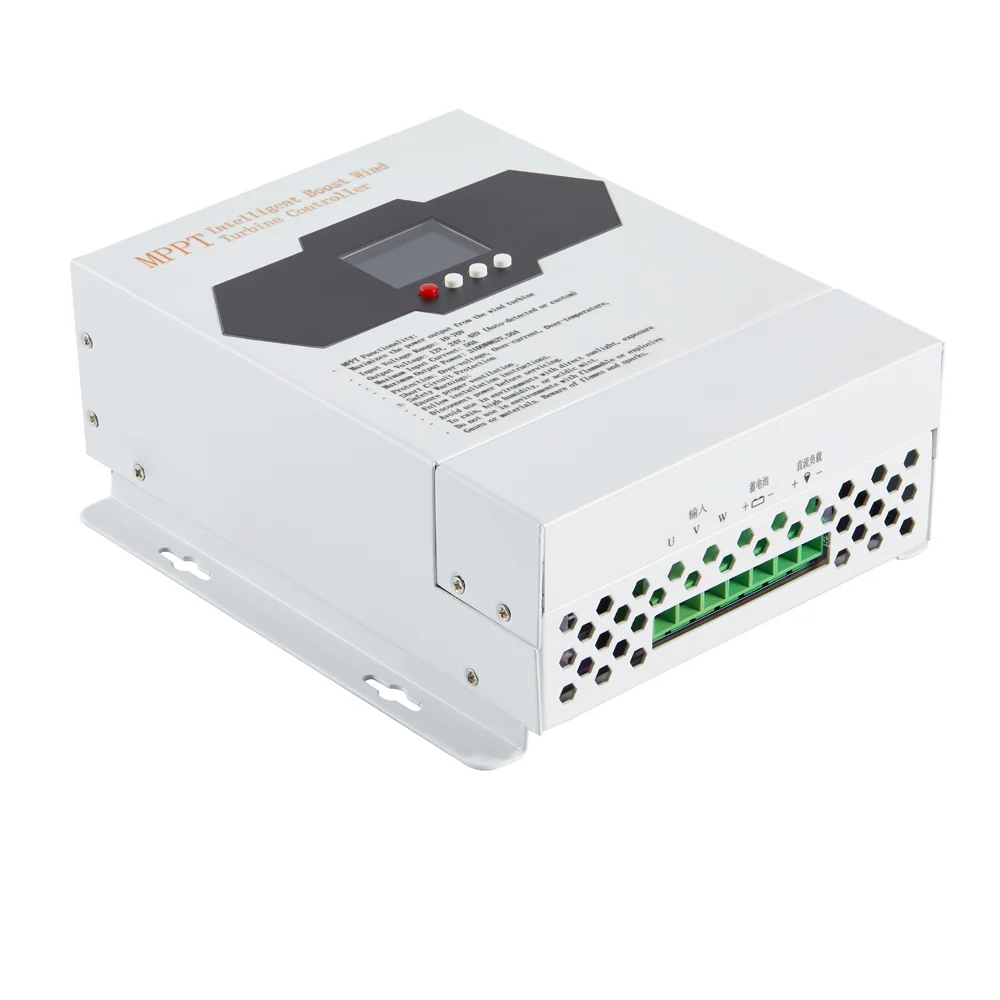 3100W Windmill Generator Regulator For wind Generator Low Wind Booster Charge MPPT 12V 24V 48VAUTO Wind Power Charge Controller