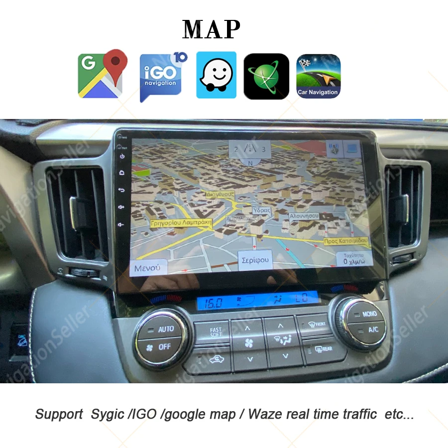 

Android Radio For Toyota Rav4 RAV 4 2013-2018 Carplay Multimedia Navigation Screen Support Original Camera 360 View Hybird JBL