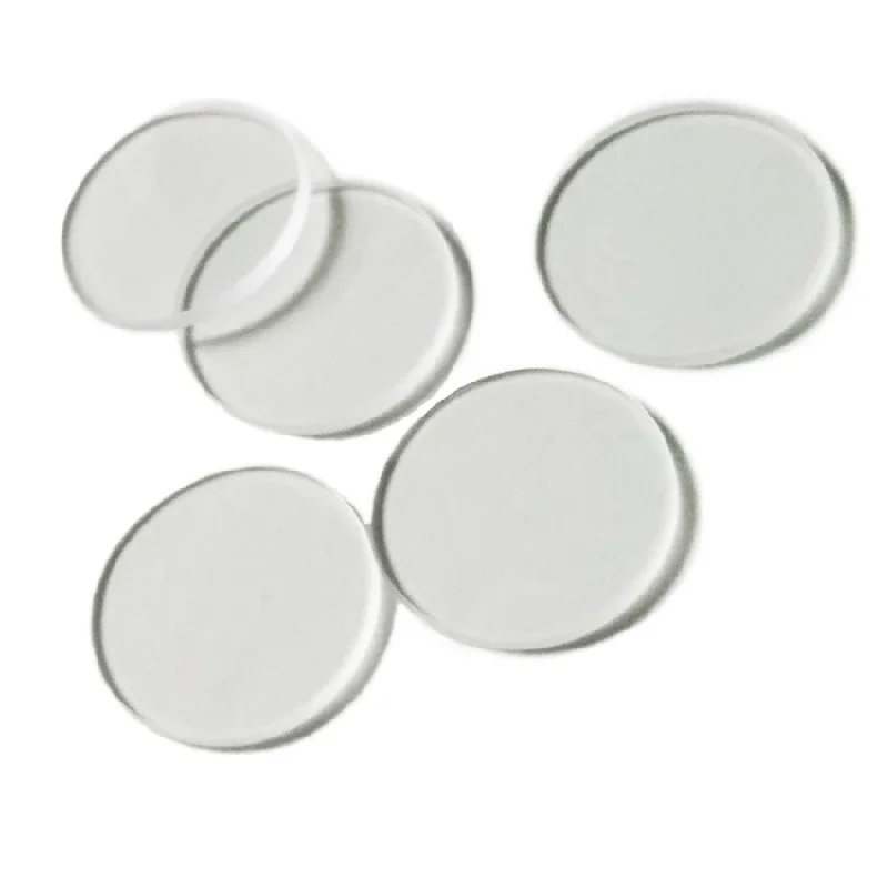 3 pcs JGS1 quartz glass optical window plate high temperature resistant transparent lens diameter 15*1mm15*3mm