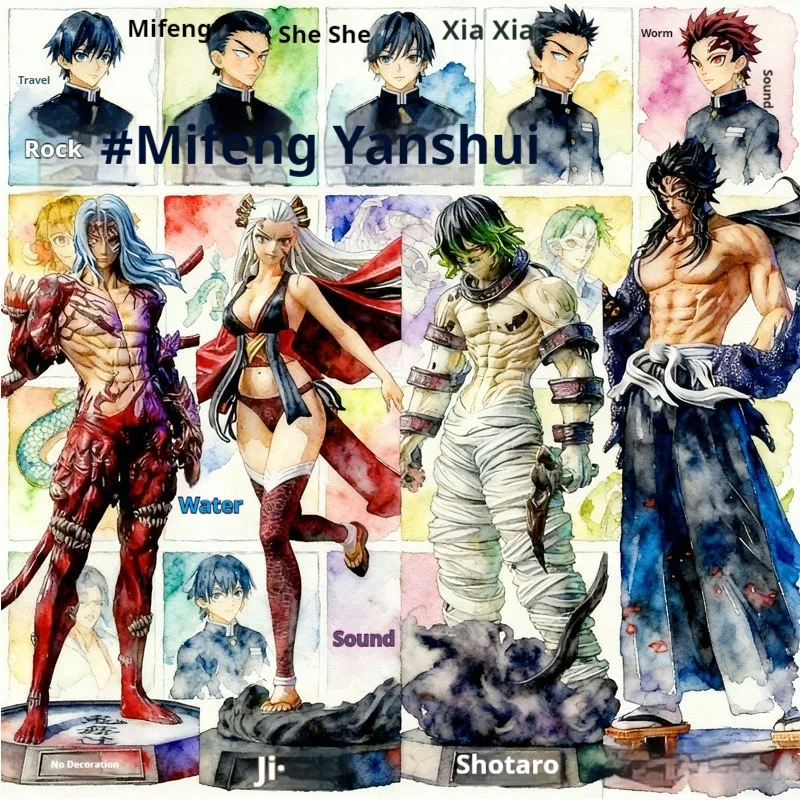 

Anime Demonslayer Figures Kamado Tanjirou Nezuko Action Figure Pvc Model Toys Statue Collection Desk Decor Figurine Gifts Doll