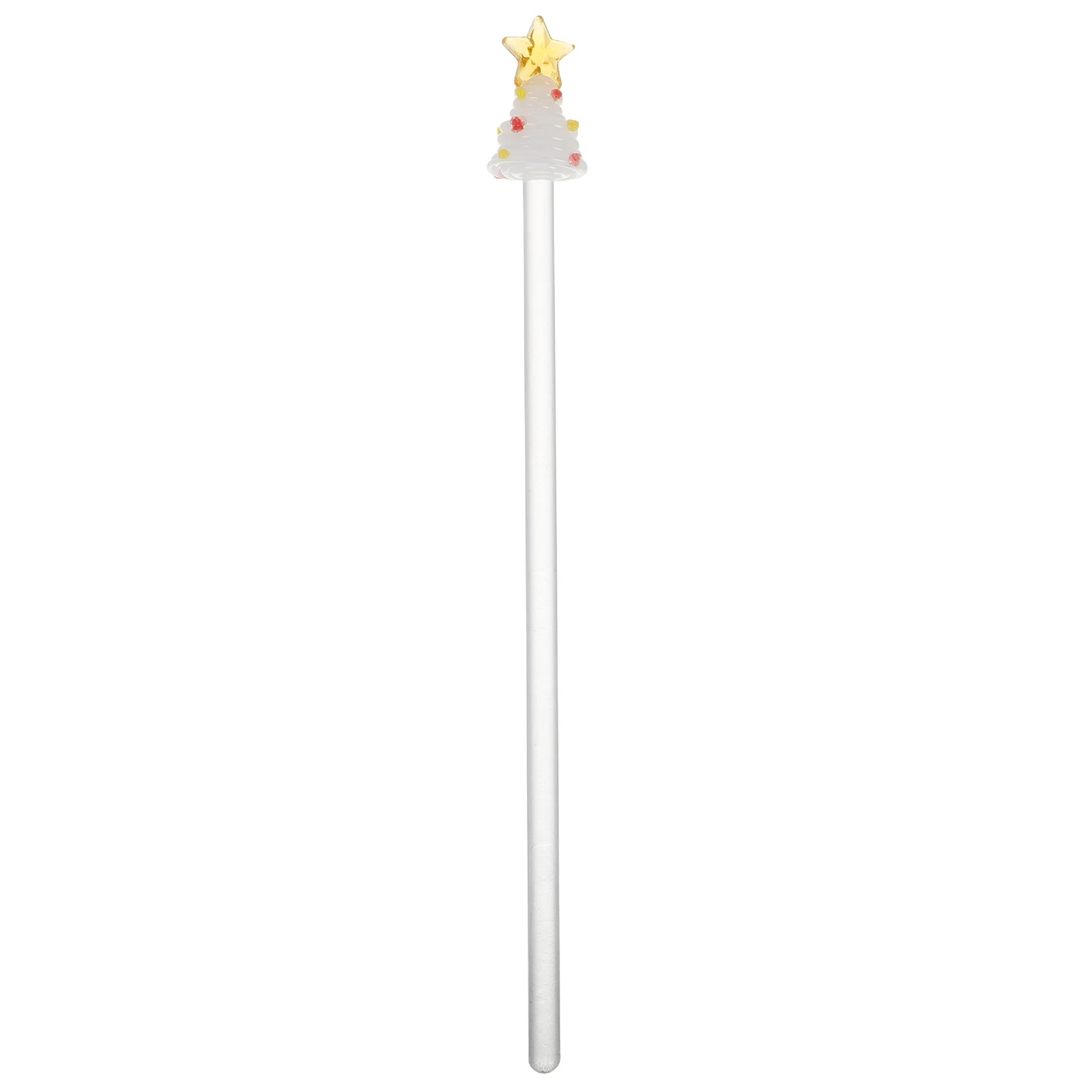 

Christmas Tree Cocktail Stirrers Glass Swizzle Sticks Long Handle Mixing Stick Coffee Stir Sticks Bar Party Home Cafe