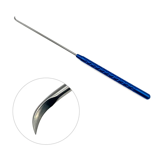 Micro Knives Tytanowy nóż neurochirurgiczny 210 mm Prosta rękojeść Instrumenty mikroneurochirurgiczne