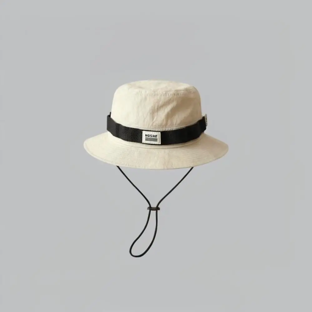 Summer Wide Brim Bucket Hat Unisex Outdoor Fishing Cap Sun Protection Breathable Lightweight Travel Beach Hat