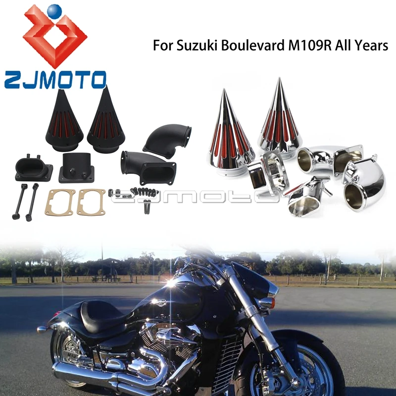 Motorcycle Frame Cover Guard Windscreen Engine Guard Air Cleaner Handle Bar Riser Backrest Accessorie For Suzuki Boulevard M109R